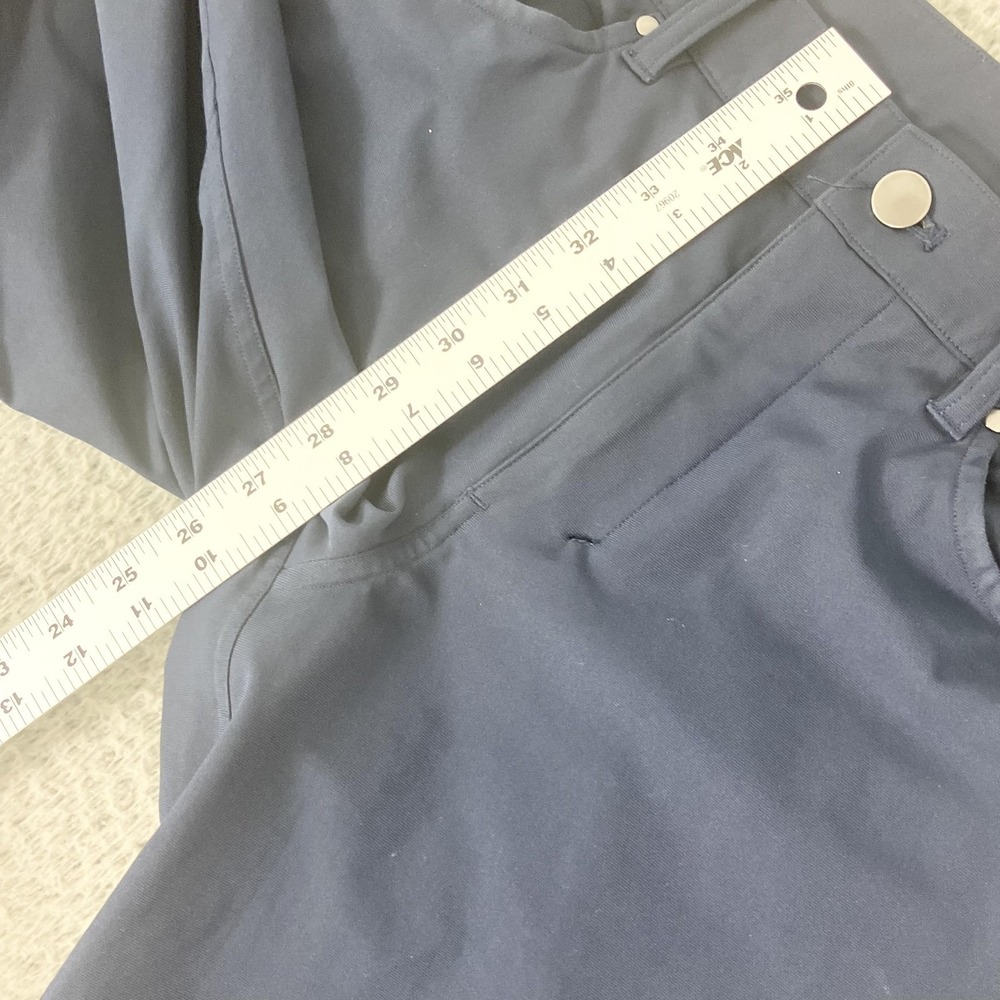 Lululemon ABC Pants Mens 30x32 Blue Slim Chino 5 Pocket Stretch Athletic Golf - Picture 5 of 10